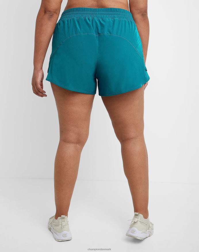 Champion plus sport vævet short 4 V6J661506 rockin blågrøn