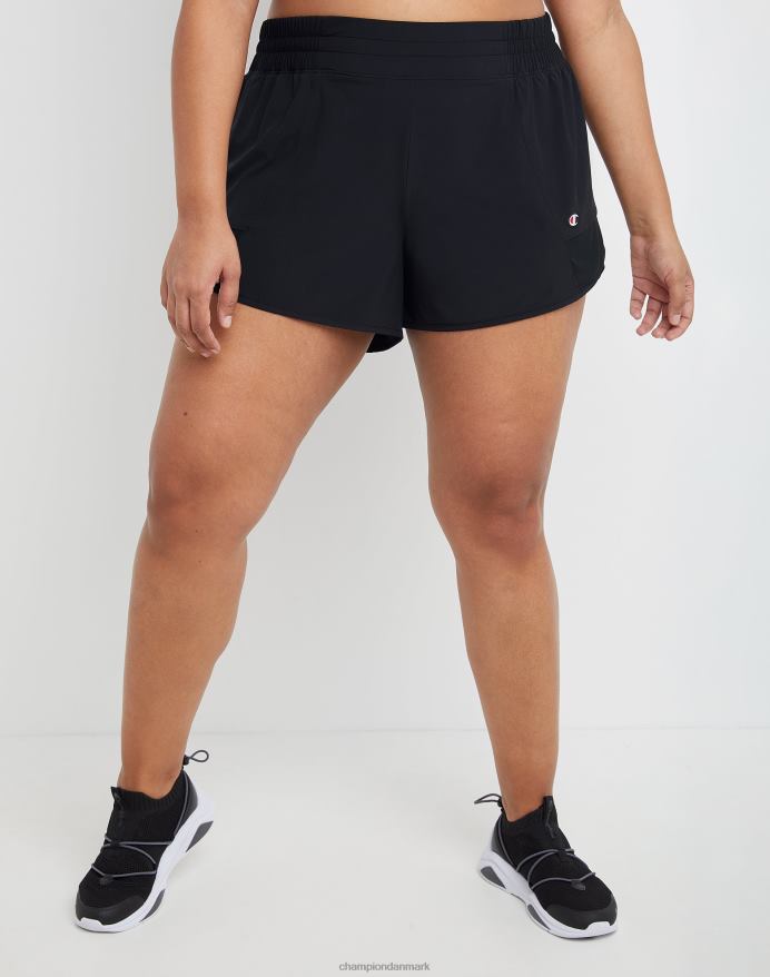 Champion plus sport vævet short 4 V6J661507 sort