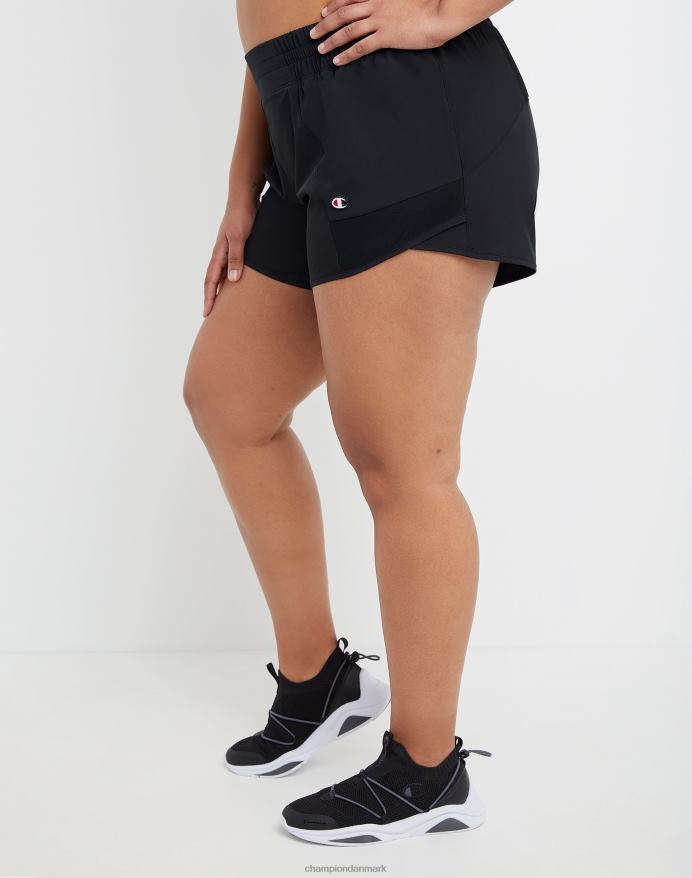 Champion plus sport vævet short 4 V6J661507 sort