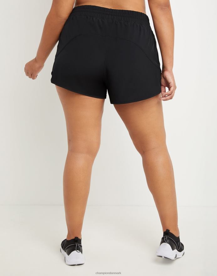 Champion plus sport vævet short 4 V6J661507 sort