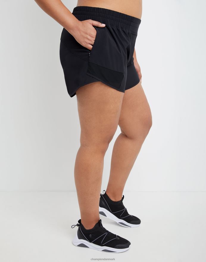 Champion plus sport vævet short 4 V6J661507 sort