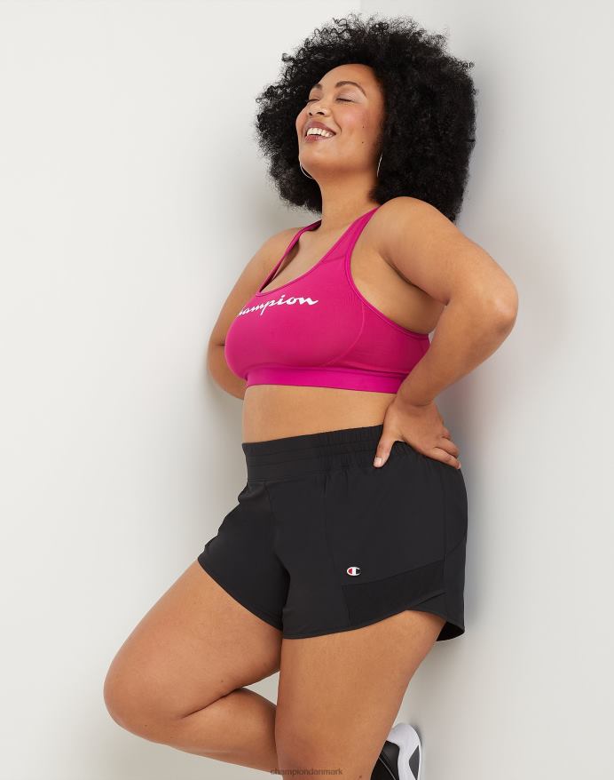 Champion plus sport vævet short 4 V6J661507 sort