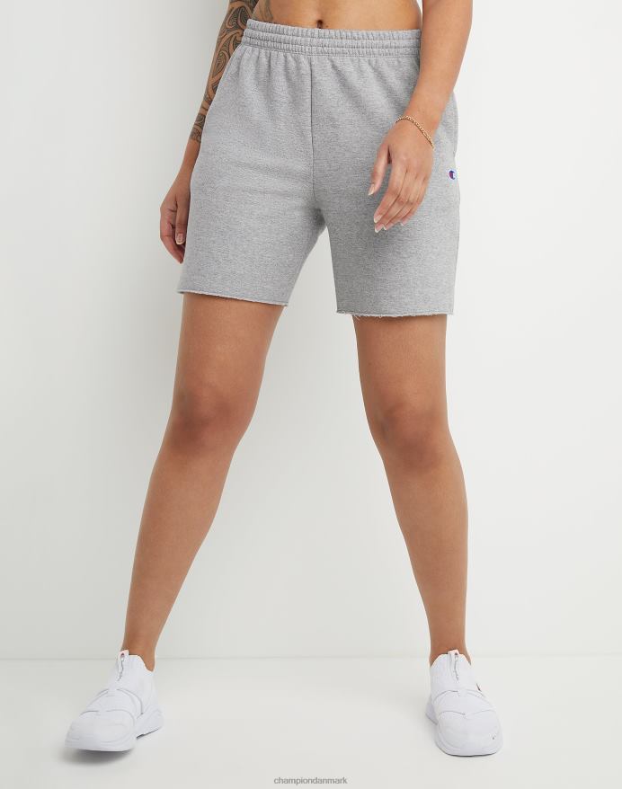 Champion powerblend shorts c logo 6.5 V6J661511 oxford grå