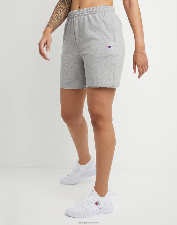 Champion powerblend shorts c logo 6.5 V6J661511 oxford grå