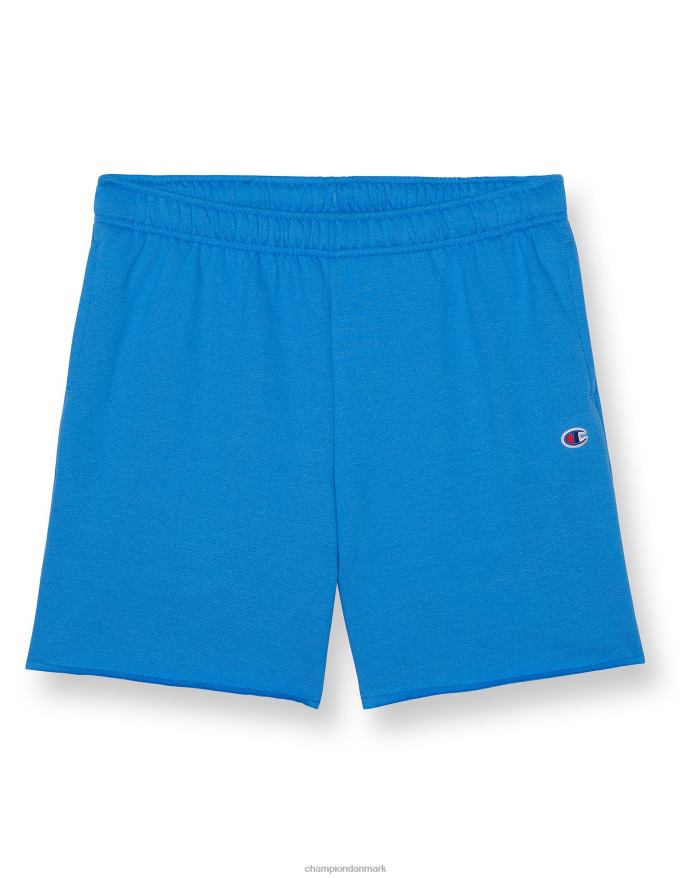 Champion powerblend shorts c logo 6.5 V6J661515 blå jay