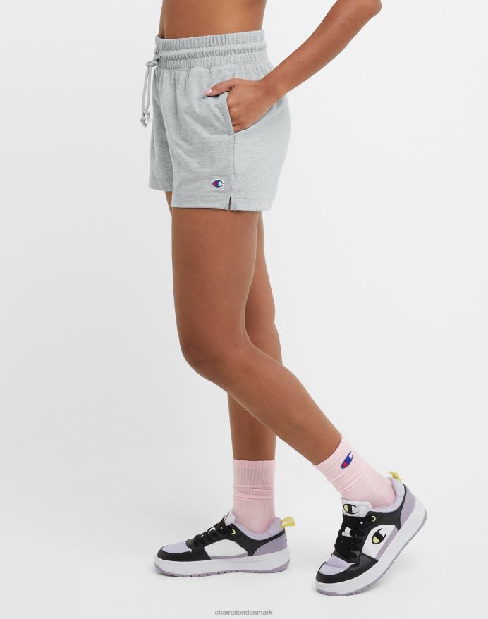 Champion shorts c logo 3 V6J661487 oxford grå
