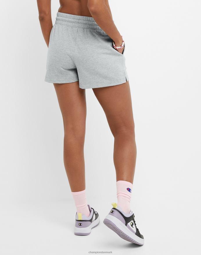 Champion shorts c logo 3 V6J661487 oxford grå