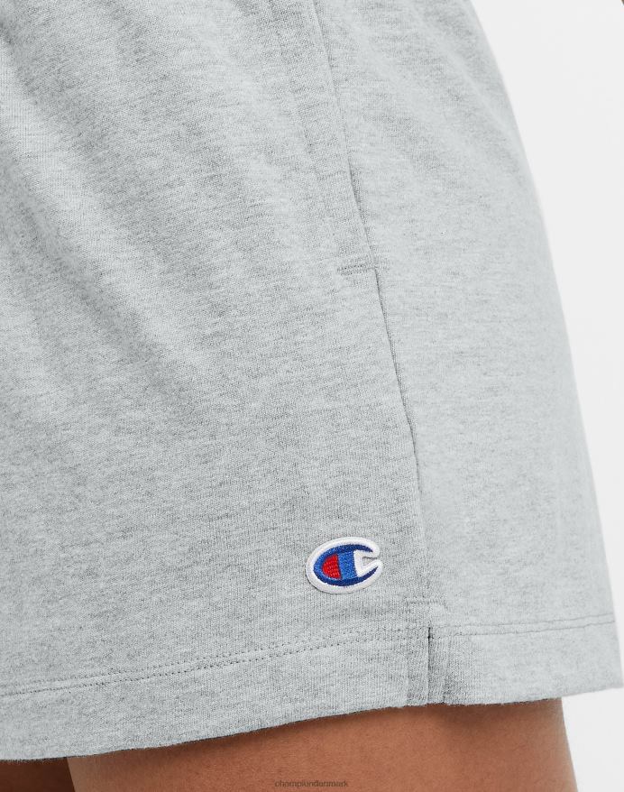 Champion shorts c logo 3 V6J661487 oxford grå