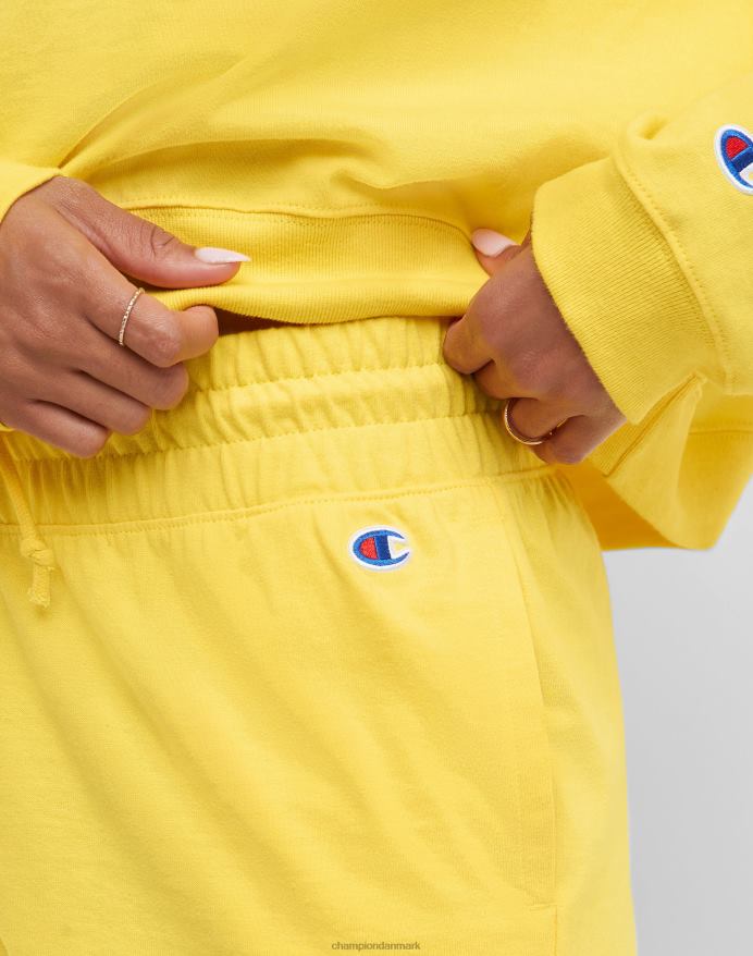 Champion shorts c logo 3 V6J661489 gul sten