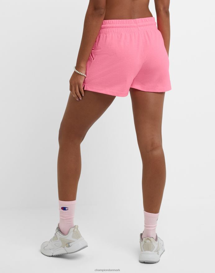 Champion shorts c logo 3 V6J661490 glad lyserød lyng