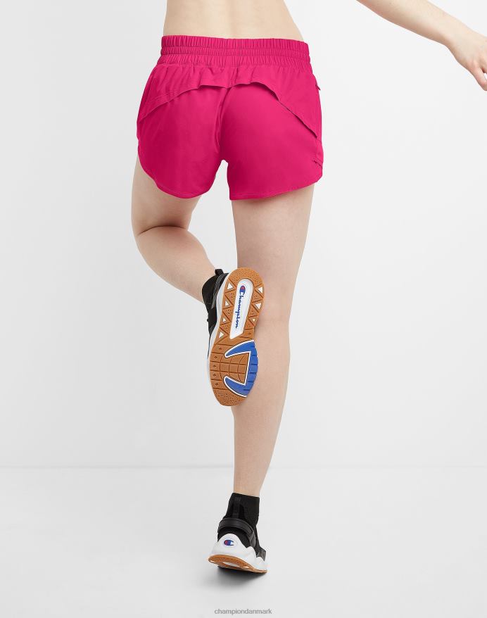 Champion sport vævet short 4 V6J661427 strawberry rouge