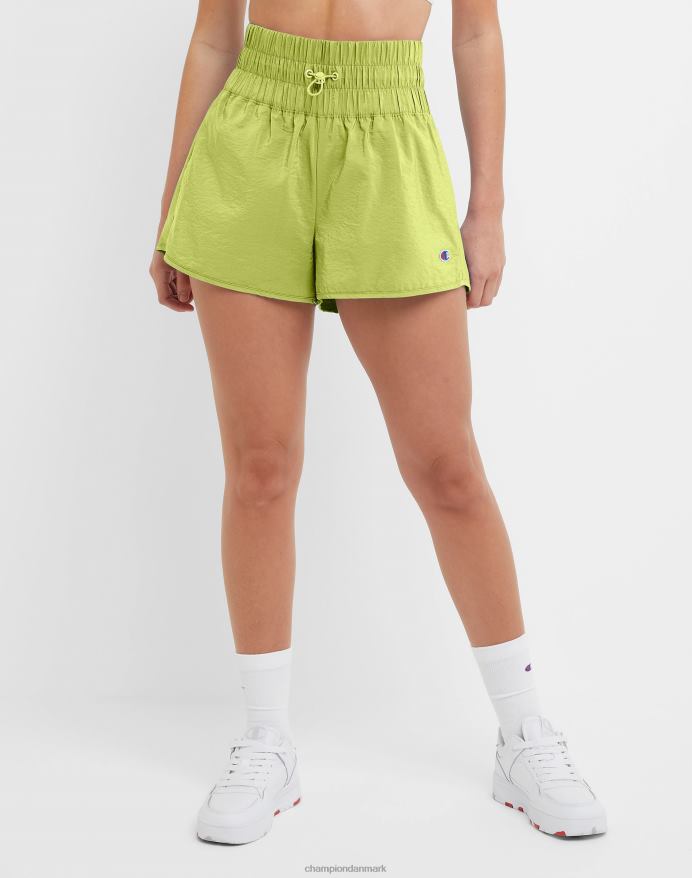 Champion vævede shorts c patch logo 2.5 V6J661419 frossen lime