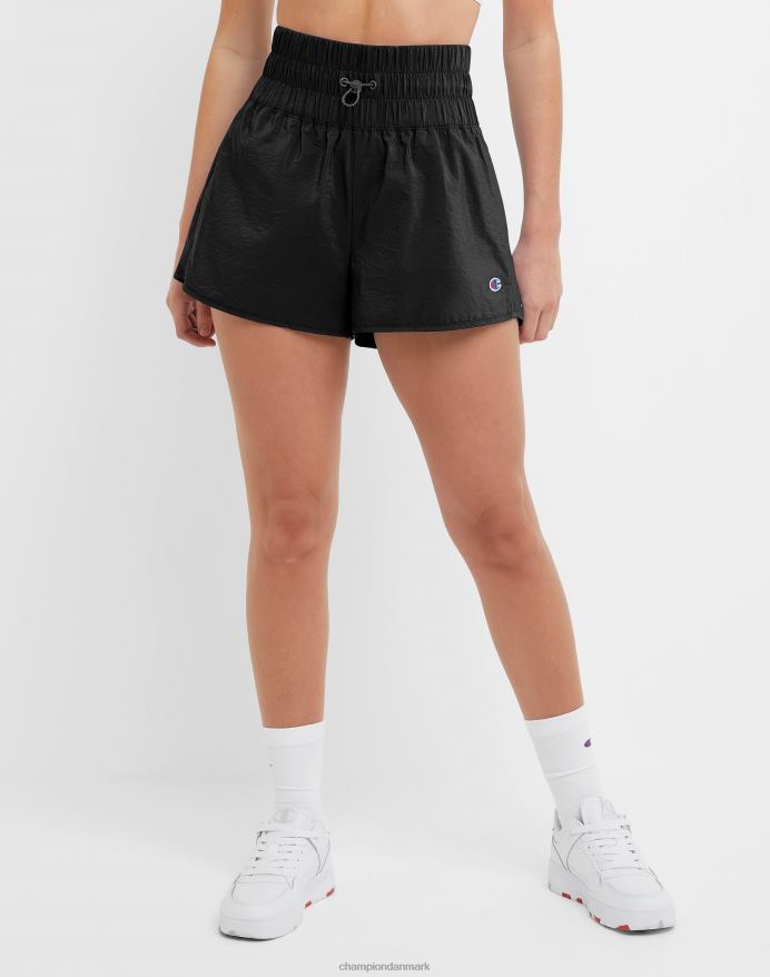 Champion vævede shorts c patch logo 2.5 V6J661420 sort