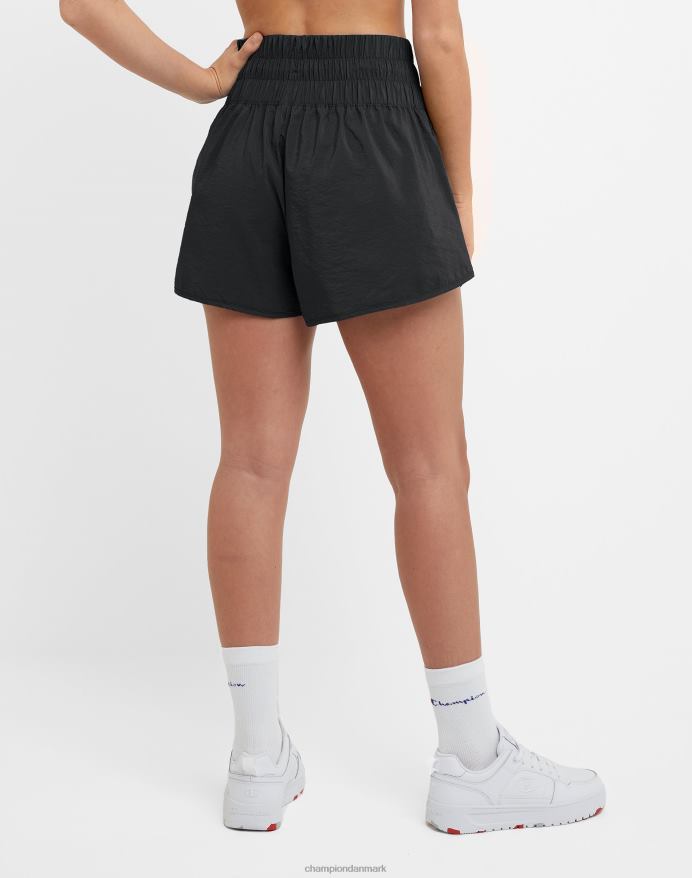 Champion vævede shorts c patch logo 2.5 V6J661420 sort