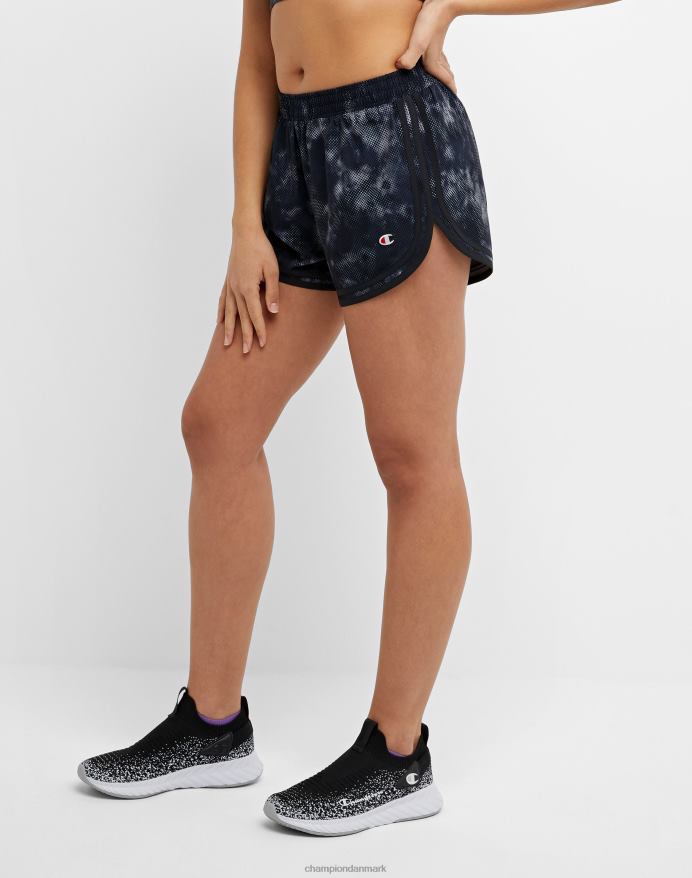 Champion varsity shorts print 3.5 V6J661471 mesh planet terræn neutralt
