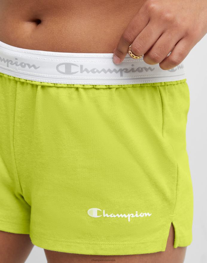 Champion øveshorts klassisk script 3.5 V6J661475 limeade lyng