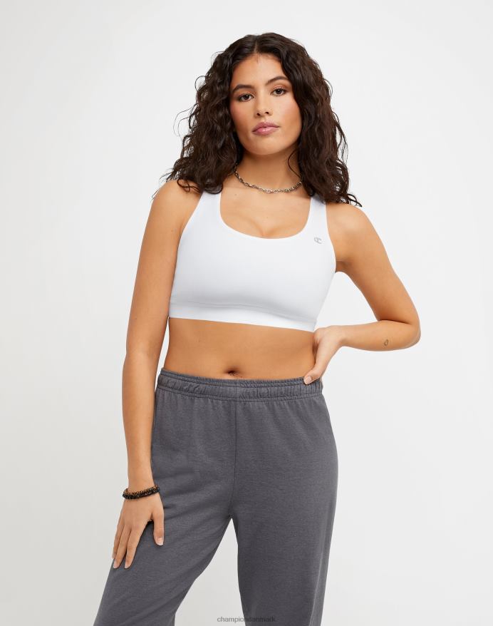 Champion absolut sport bh c logo V6J661227 hvid