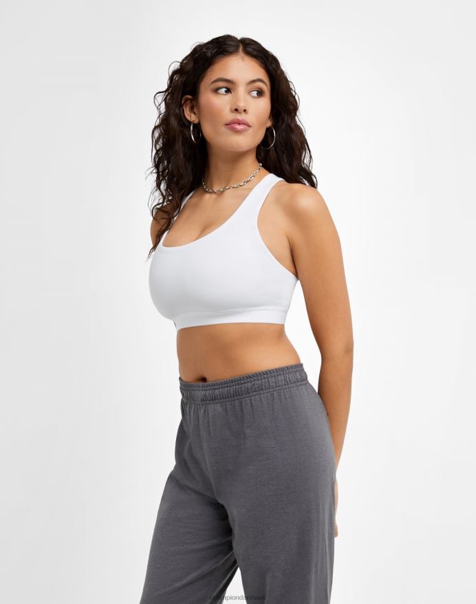 Champion absolut sport bh c logo V6J661227 hvid