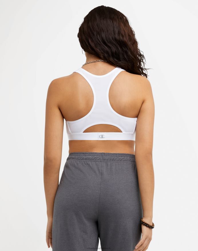 Champion absolut sport bh c logo V6J661227 hvid