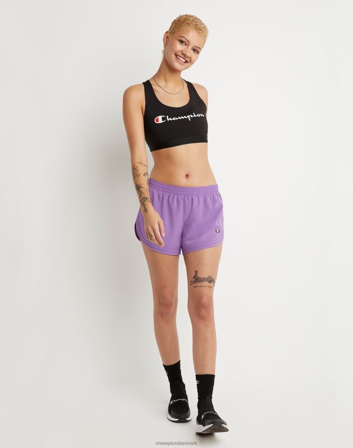 Champion den absolutte sports-bh to-farve script logo V6J661222 sort