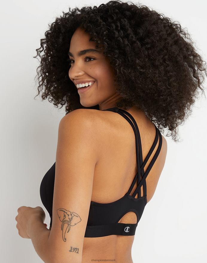 Champion den absolutte strappy sports-bh V6J661246 sort