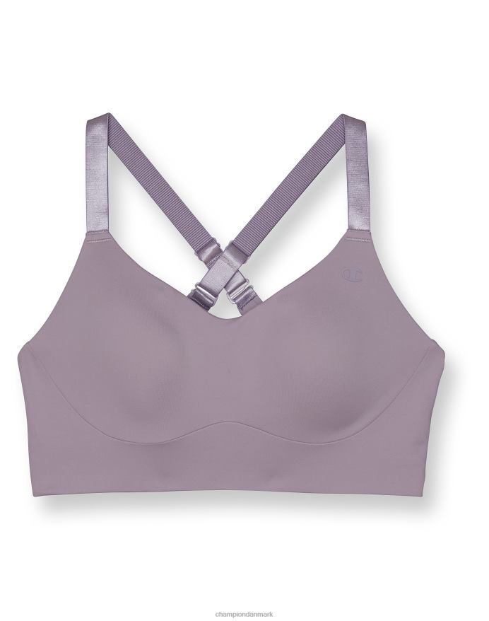 Champion everday sports bh c logo V6J661277 røget syren
