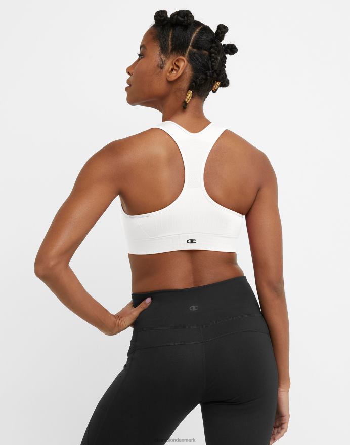 Champion infinity racerback sports-bh strikket c-logo V6J661206 hvid