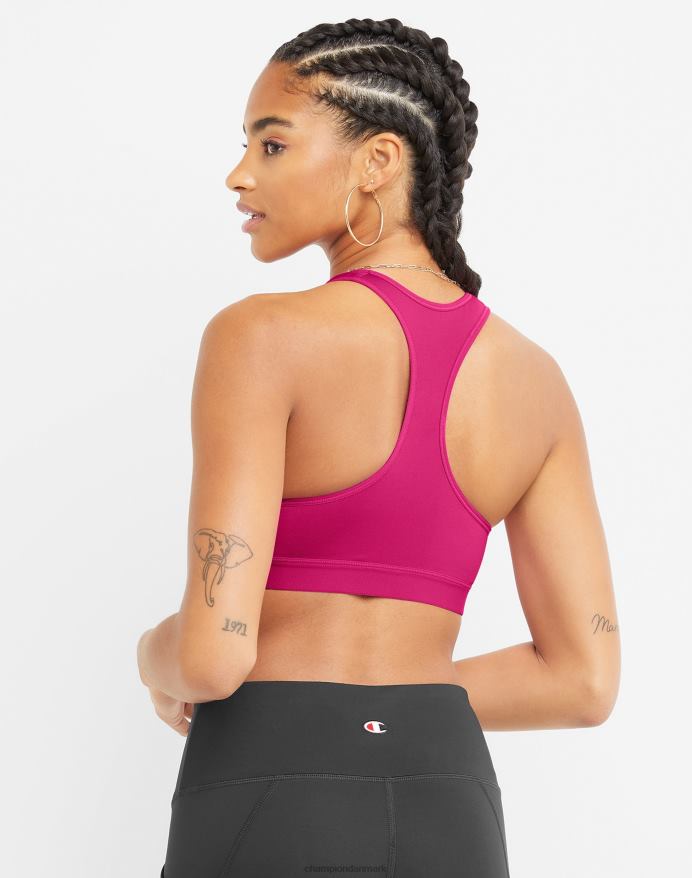 Champion kompression sports bh reflekterende c logo V6J661182 fantastisk fuchsia