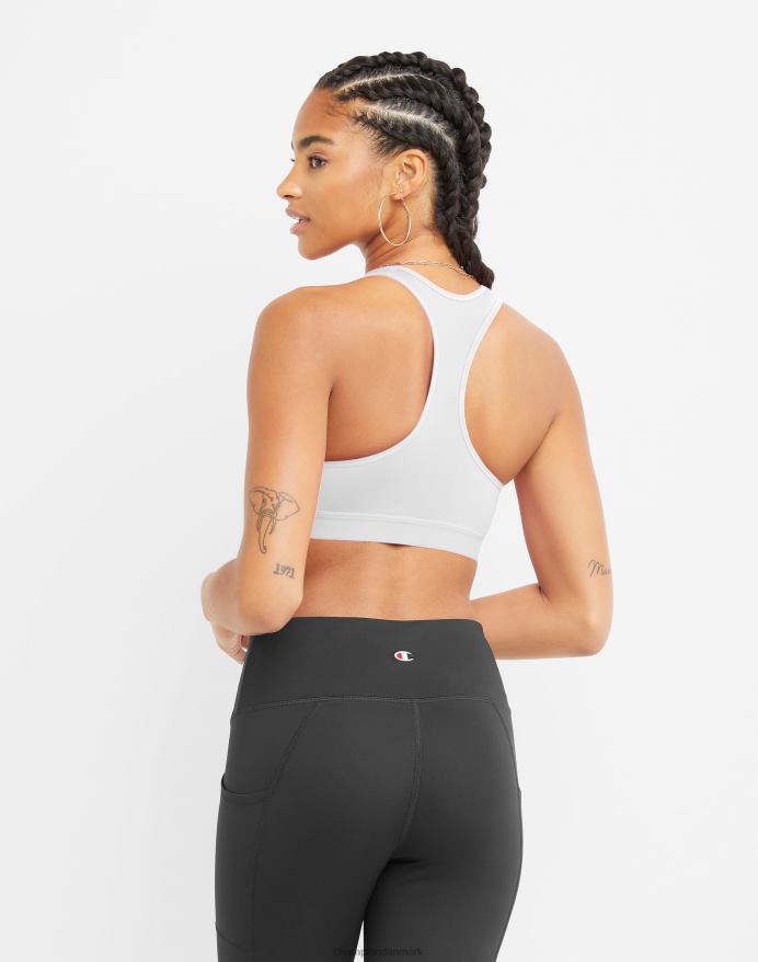 Champion kompression sports bh reflekterende c logo V6J661183 hvid