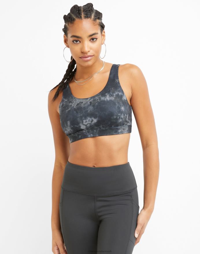 Champion soft touch sports bh c logo V6J661243 mesh planet terræn neutralt