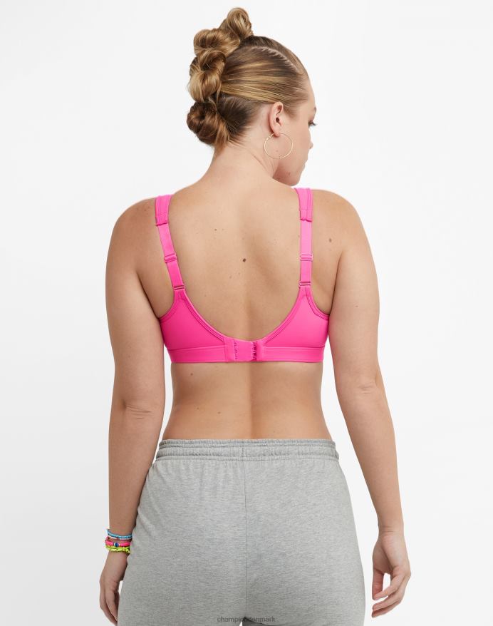 Champion spot comfort fuld støtte bh c logo V6J661189 pinksicle