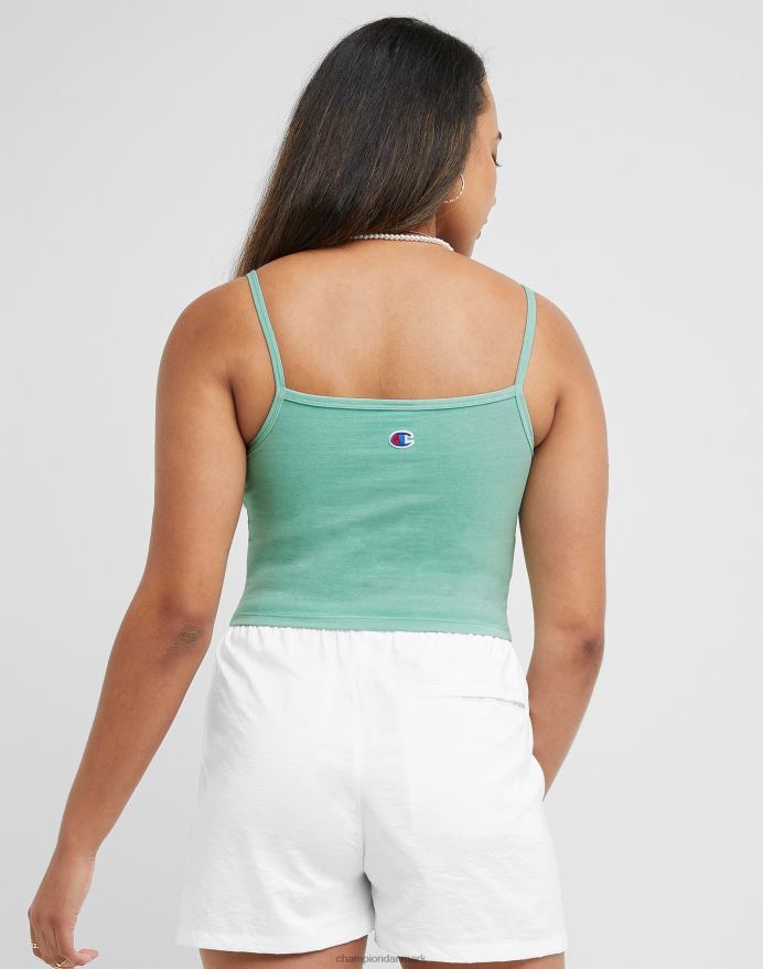 Champion beskåret cami sommerfugl grafisk mintgrøn V6J661346 solfarve ren mynte