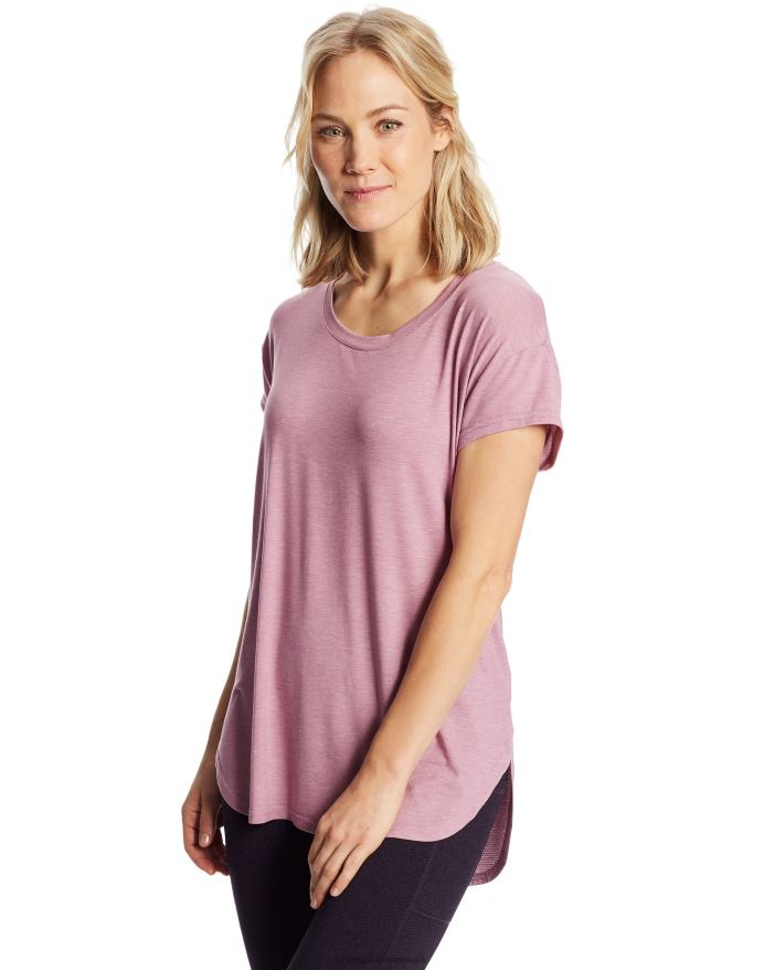Champion c9 aktiv t-shirt V6J661677 lilla tåge lilla lyng