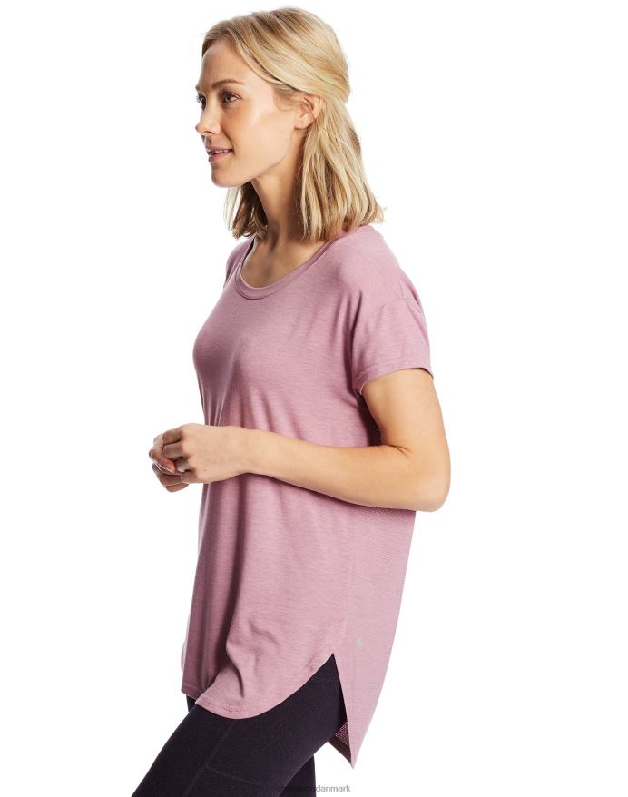Champion c9 aktiv t-shirt V6J661677 lilla tåge lilla lyng