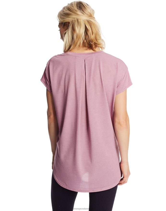 Champion c9 aktiv t-shirt V6J661677 lilla tåge lilla lyng