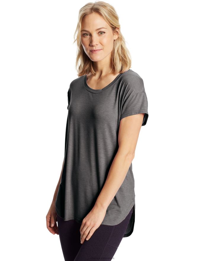 Champion c9 aktiv t-shirt V6J661678 ibenholt lyng