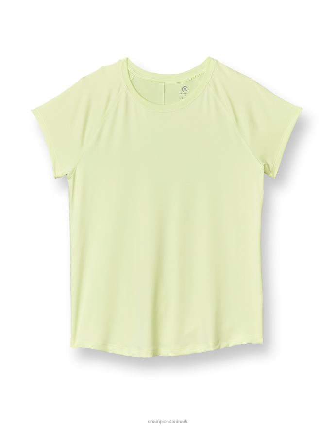 Champion c9 blød tech t-shirt V6J661726 bleg gulgrøn