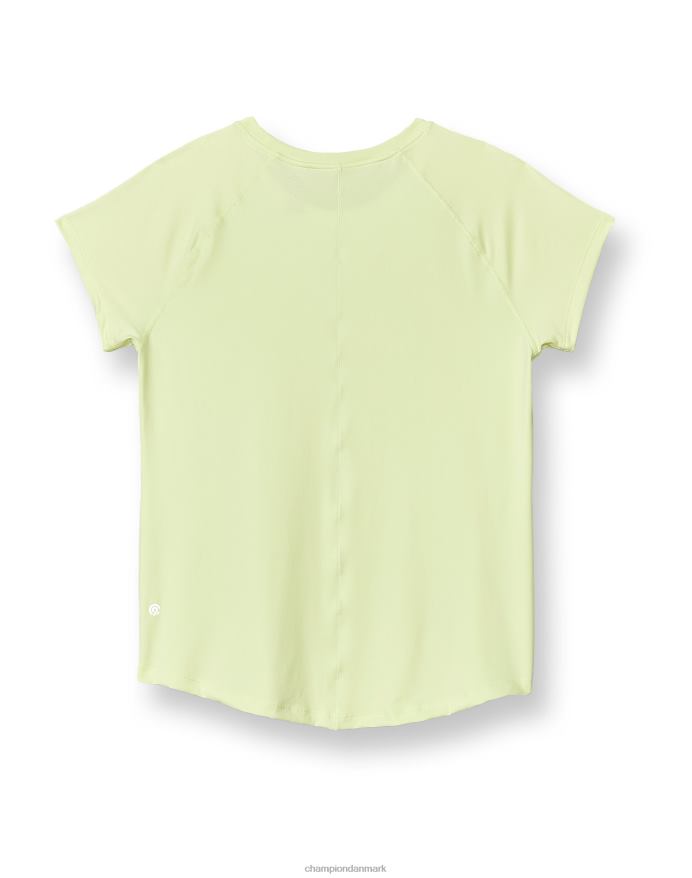 Champion c9 blød tech t-shirt V6J661726 bleg gulgrøn