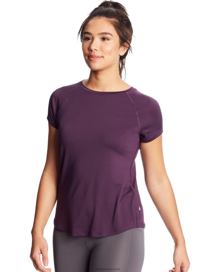 Champion c9 blød tech t-shirt V6J661729 håndværk lilla