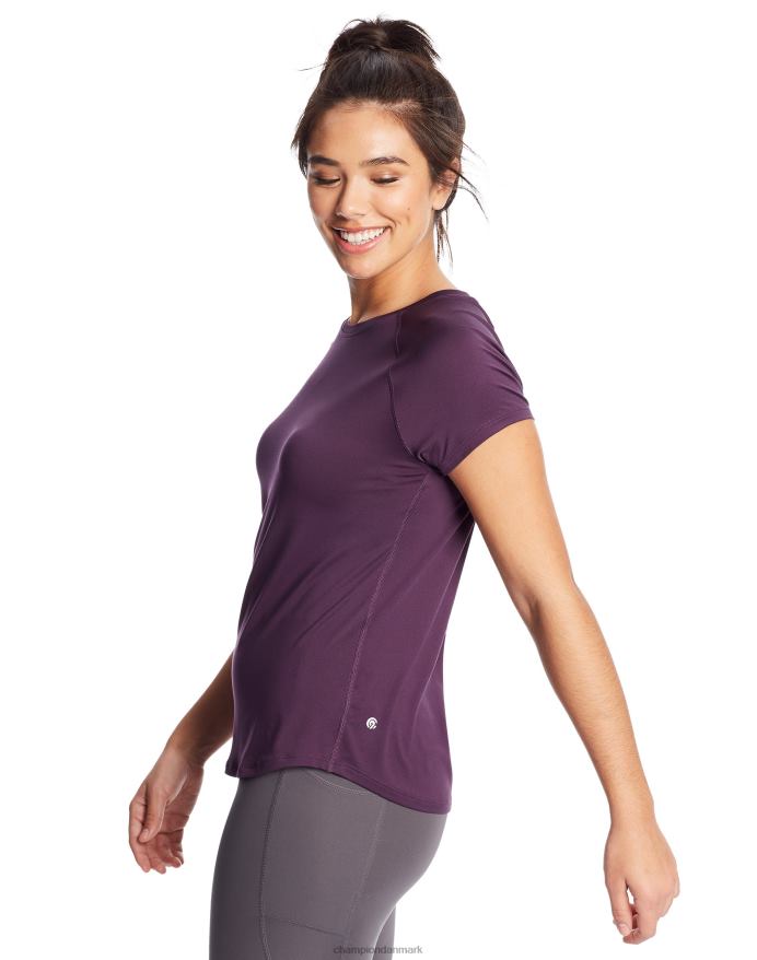 Champion c9 blød tech t-shirt V6J661729 håndværk lilla