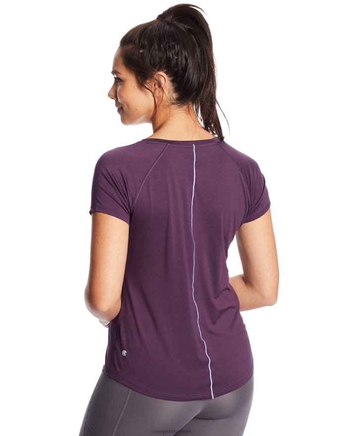 Champion c9 blød tech t-shirt V6J661729 håndværk lilla