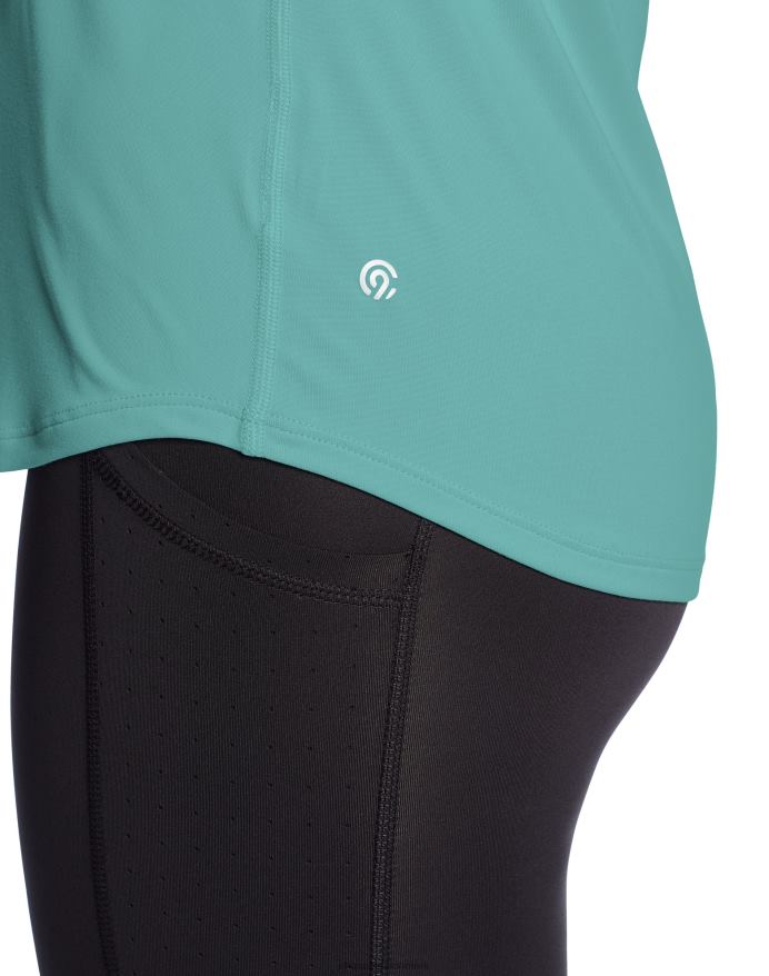 Champion c9 blød tech t-shirt V6J661736 aqua tonic