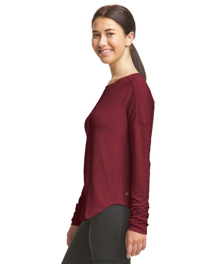 Champion c9 fashion langærmet t-shirt V6J661667 gløggbær
