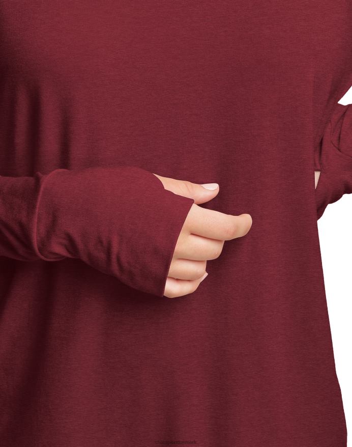 Champion c9 fashion langærmet t-shirt V6J661667 gløggbær