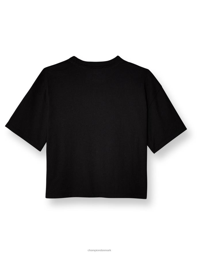 Champion cropped tee crush-dye script logo V6J662032 sort