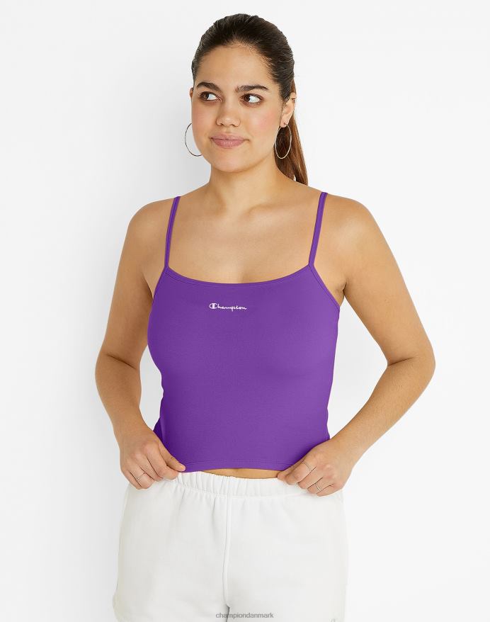 Champion dagligdags beskåret cami script V6J661391 lilla kaktusblomst