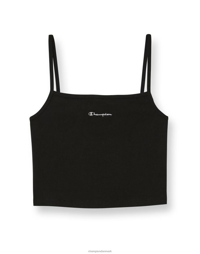 Champion dagligdags beskåret cami script V6J661393 sort