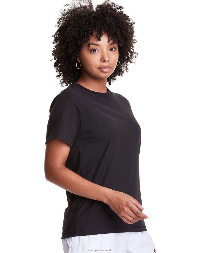 Champion klassisk T-shirt broderet c-logo V6J662047 sort