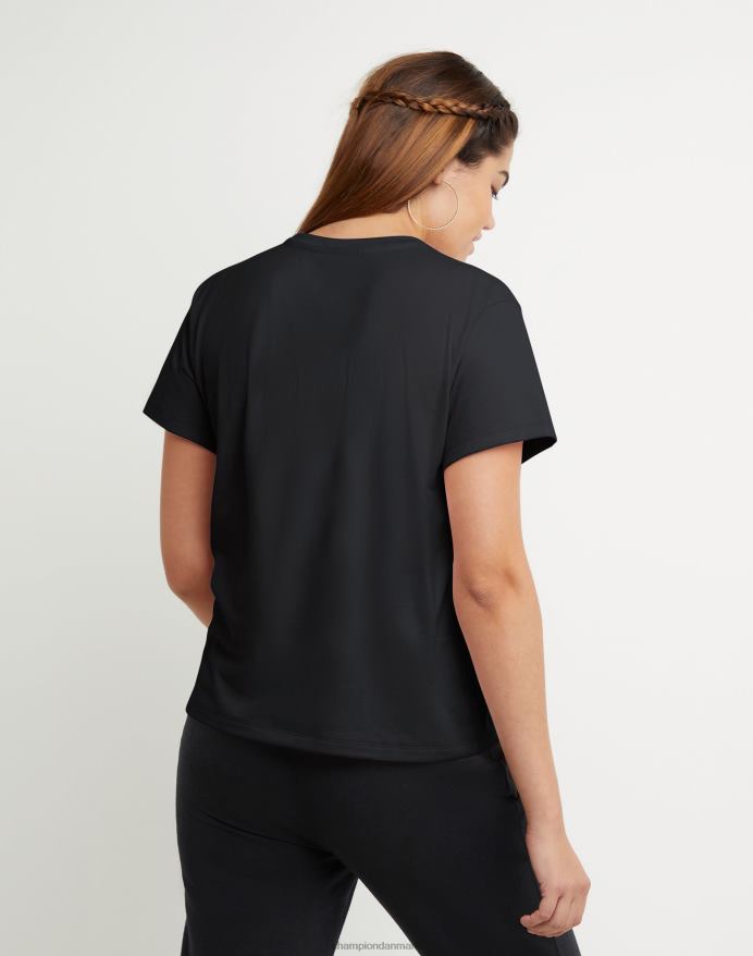 Champion klassisk grafisk tee folie sol V6J661370 sort
