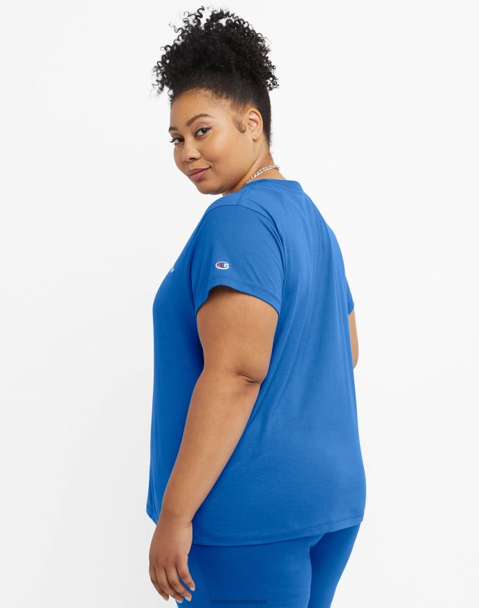 Champion klassisk grafisk tee script logo (plus størrelse) V6J661387 odyssé